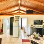 abgetrennte Schlafzimmer